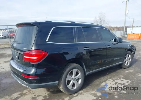 2017 Mercedes-Benz Gls 450 4Matic z USA, uszkodzony, nr VIN 4JGDF6EE4HA937149